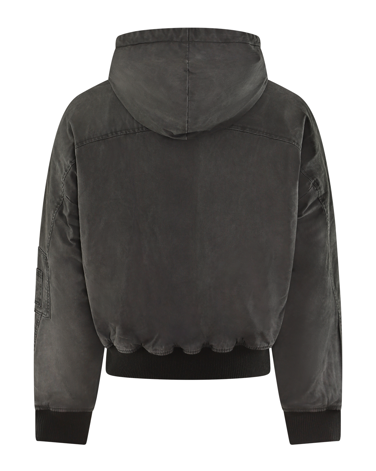 Heren Hooded Bomber (Washed)