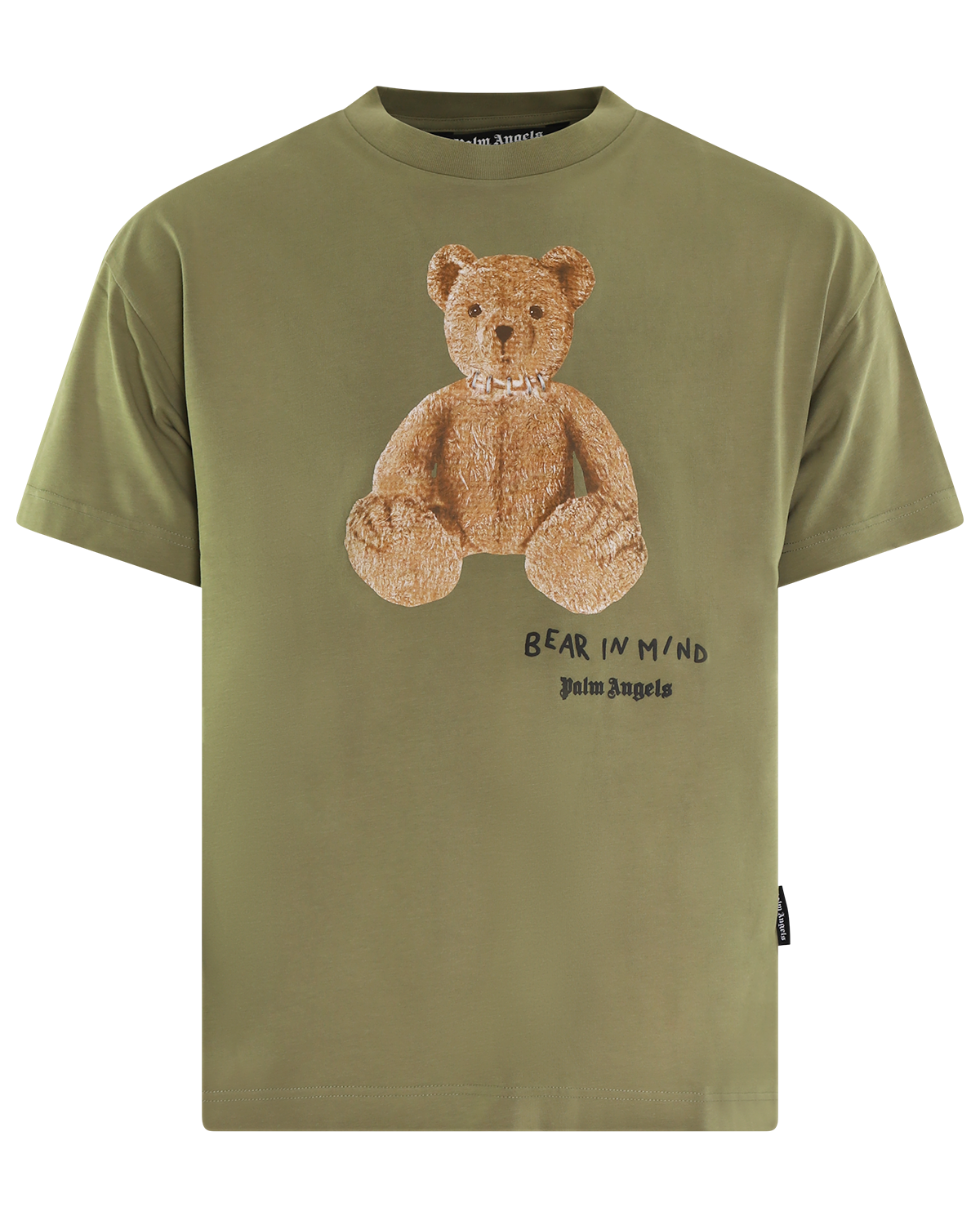 Heren Bear in Mind T-Shirt Groen