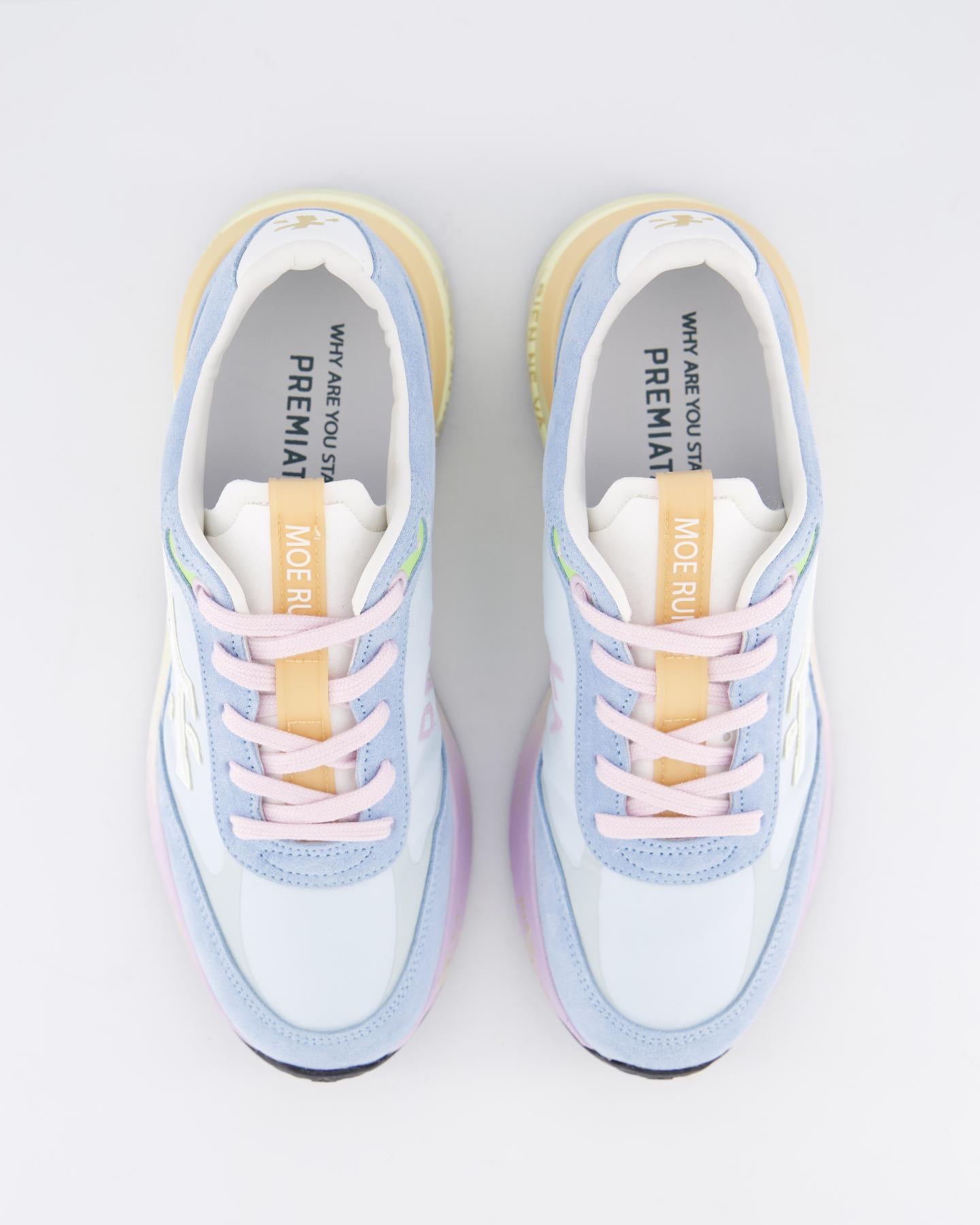 Dames Moerund Sneaker Blauw/Lila