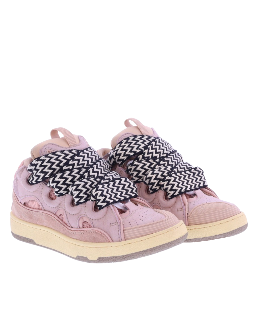 Dames Curb Sneakers Roze