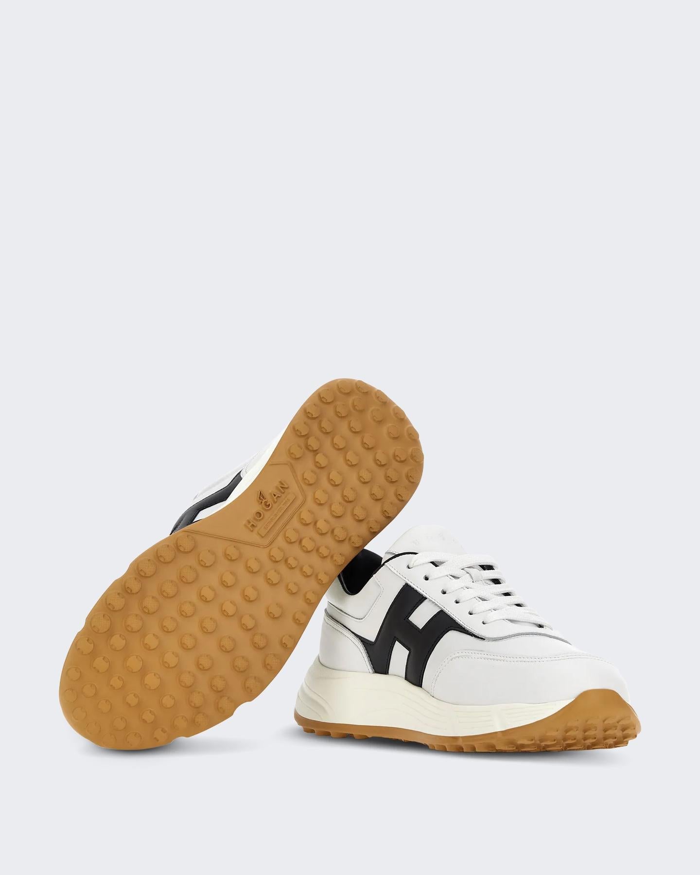 Heren Hyperlight Sneaker Wit/Grijs