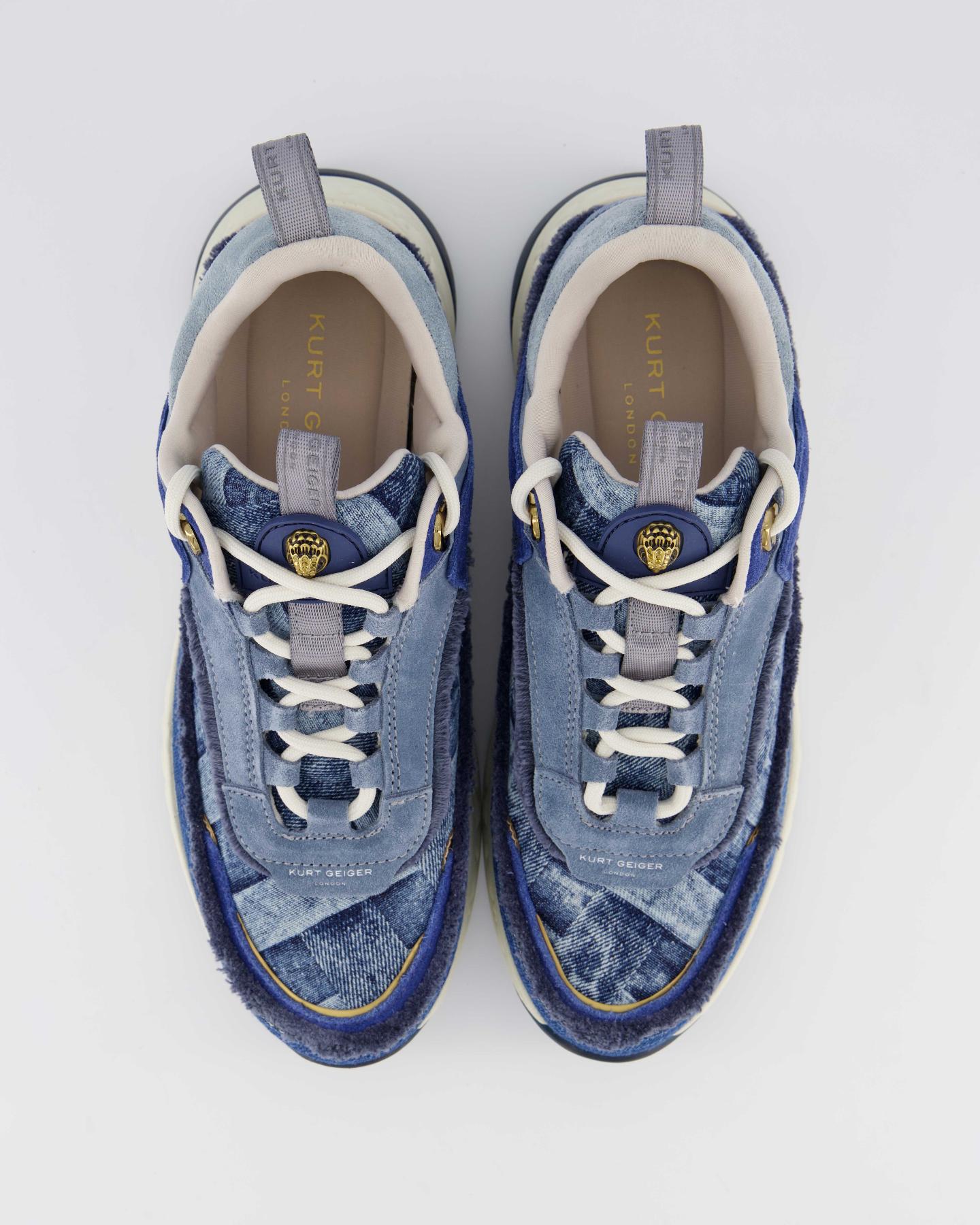 Dames Kensington Sneaker Jeans Blauw
