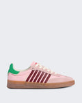 Damen-Sneaker mit Schnürung, niedrigem Schaft — huidige kleur