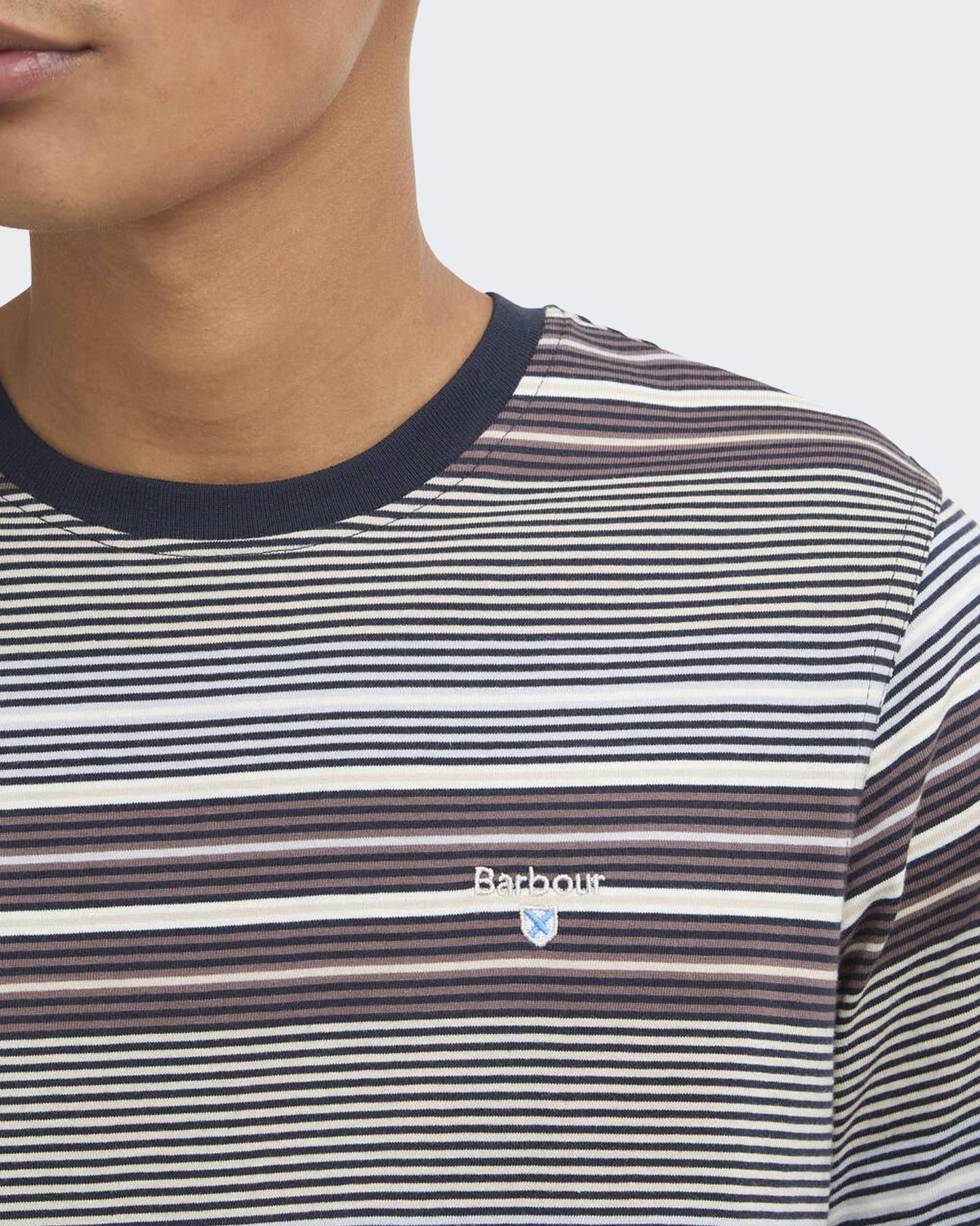 Heren Steelrigg Stripe T-Shirt