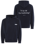 Herren F*Ck Off Hoodie Blau