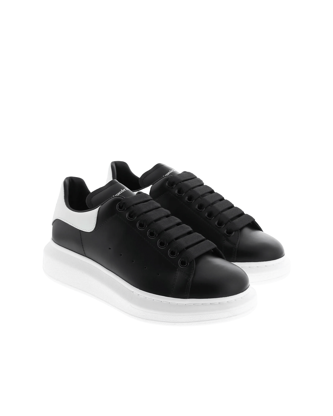 Dames Oversized Sneaker zwart/wit