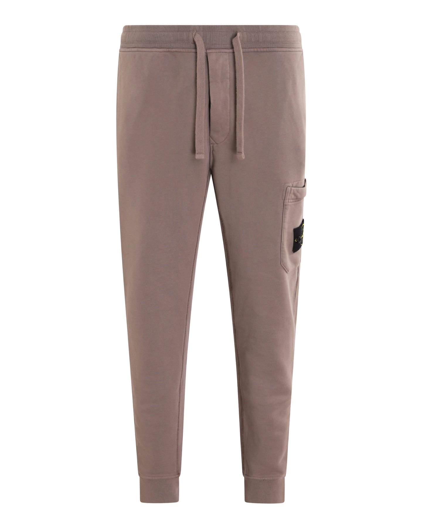 Heren Logo Patch Sweatpants Grijs