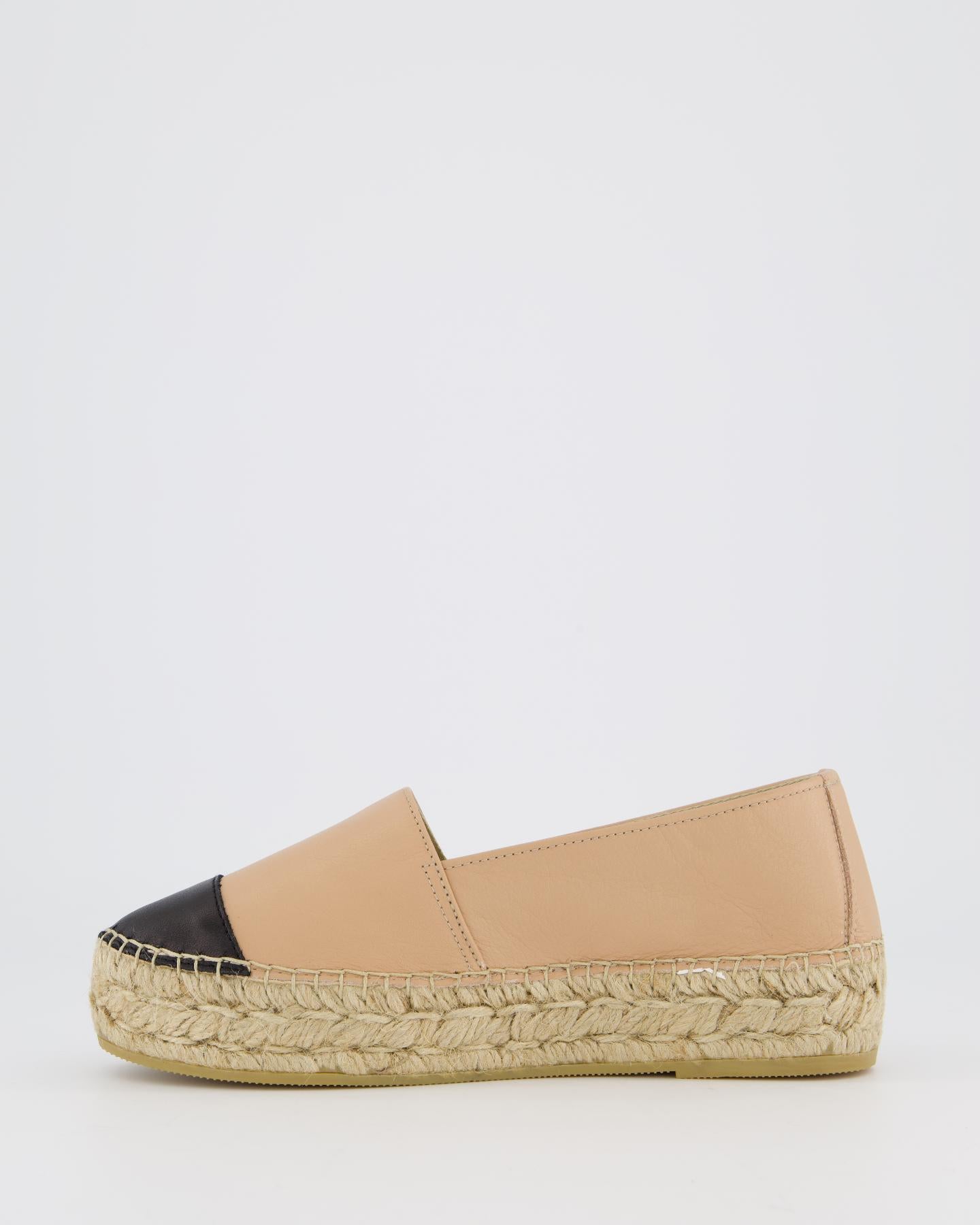 Dames Isabella Loafer Beige/Zwart