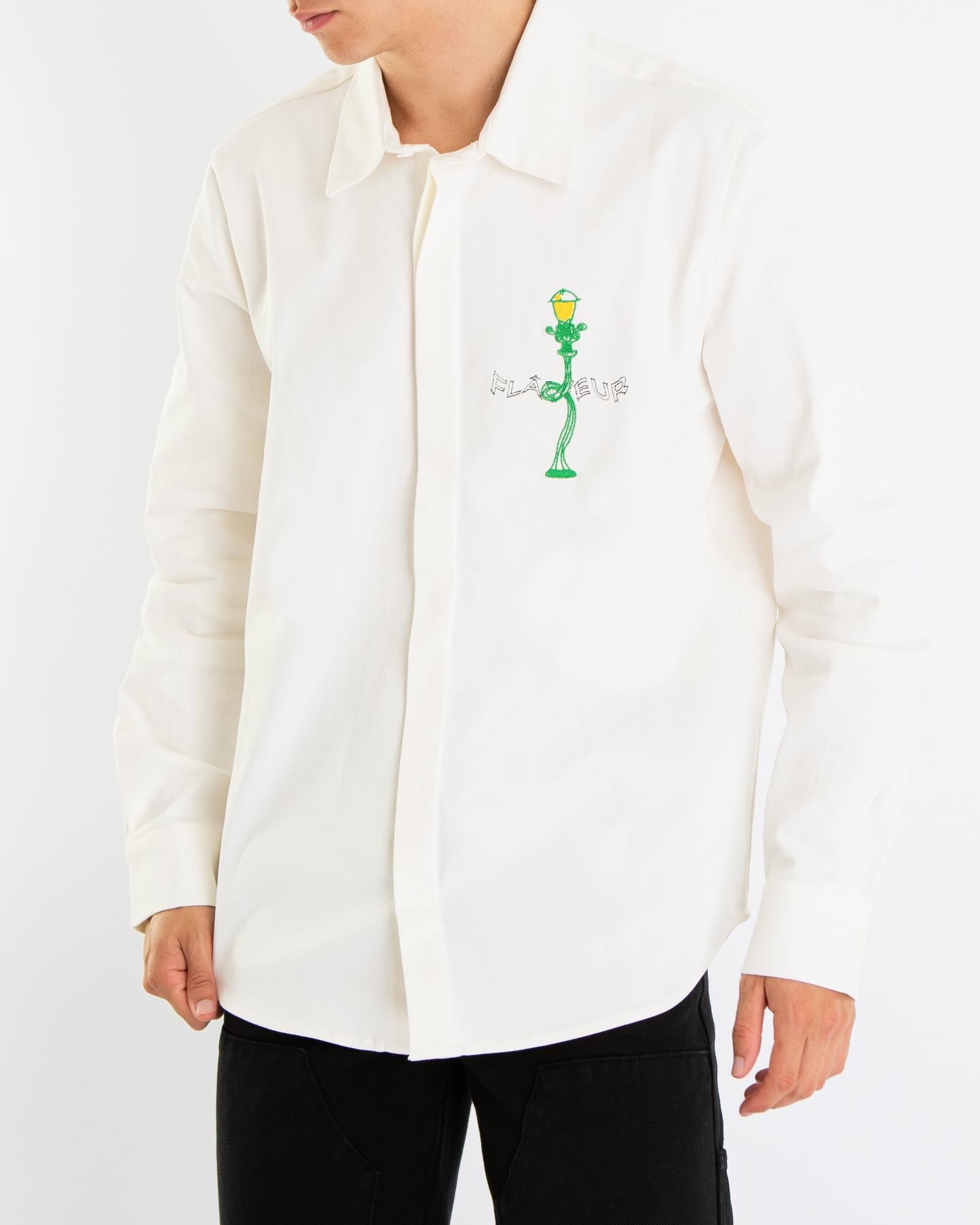 Heren Lantern Shirt White