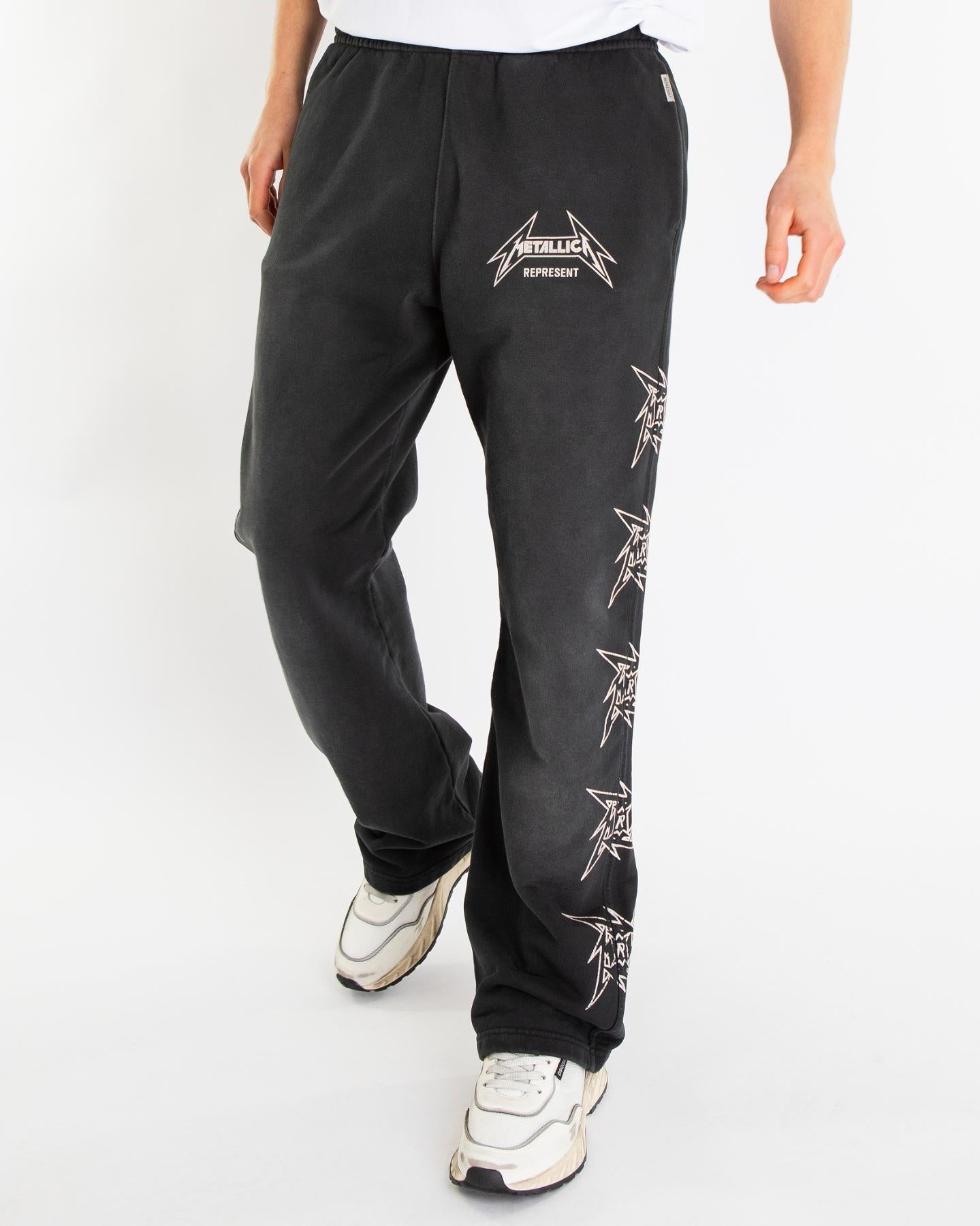 Heren Metallica 40 Yrs Pants Zwart