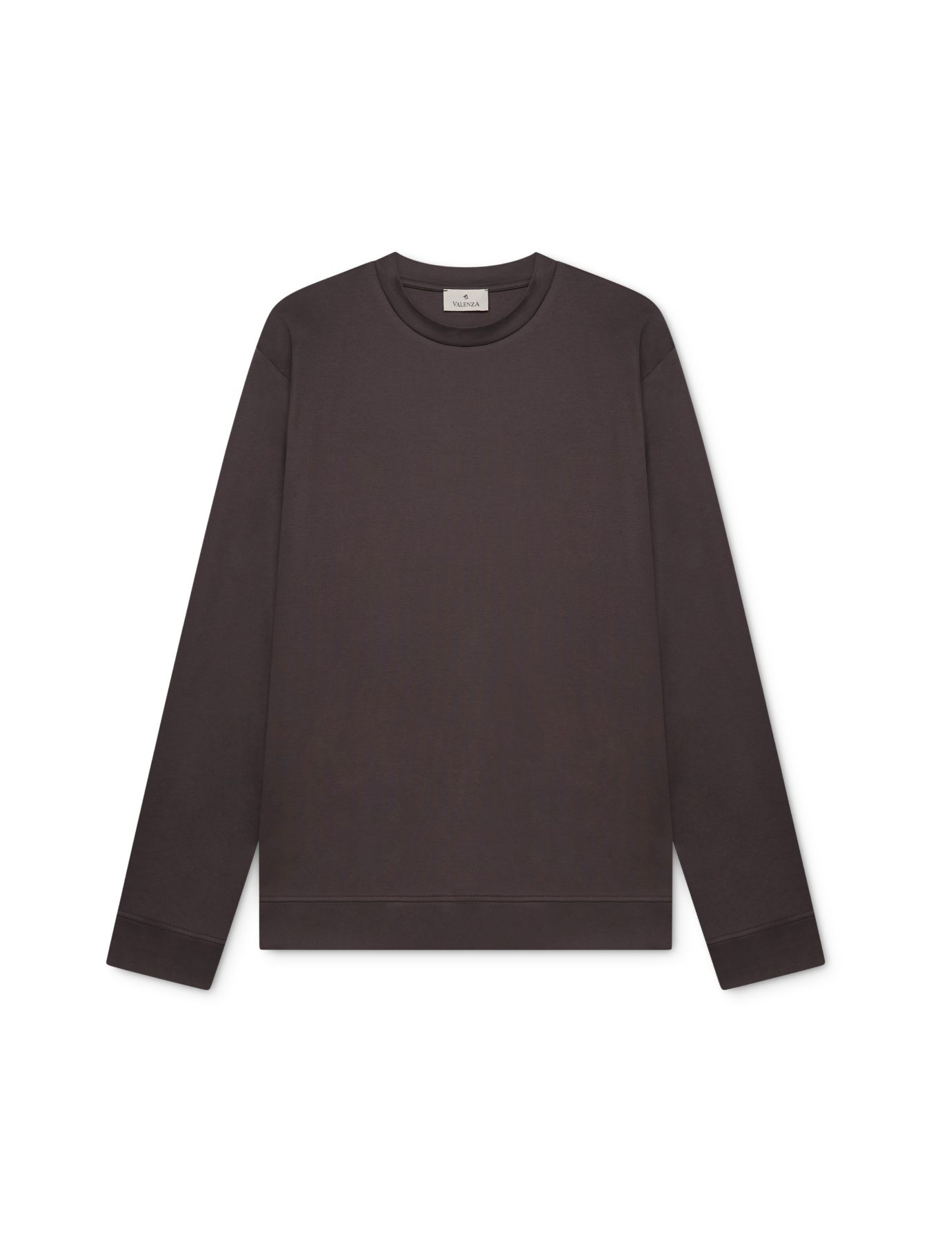 Heren Heavy Supima Sweater Grijs