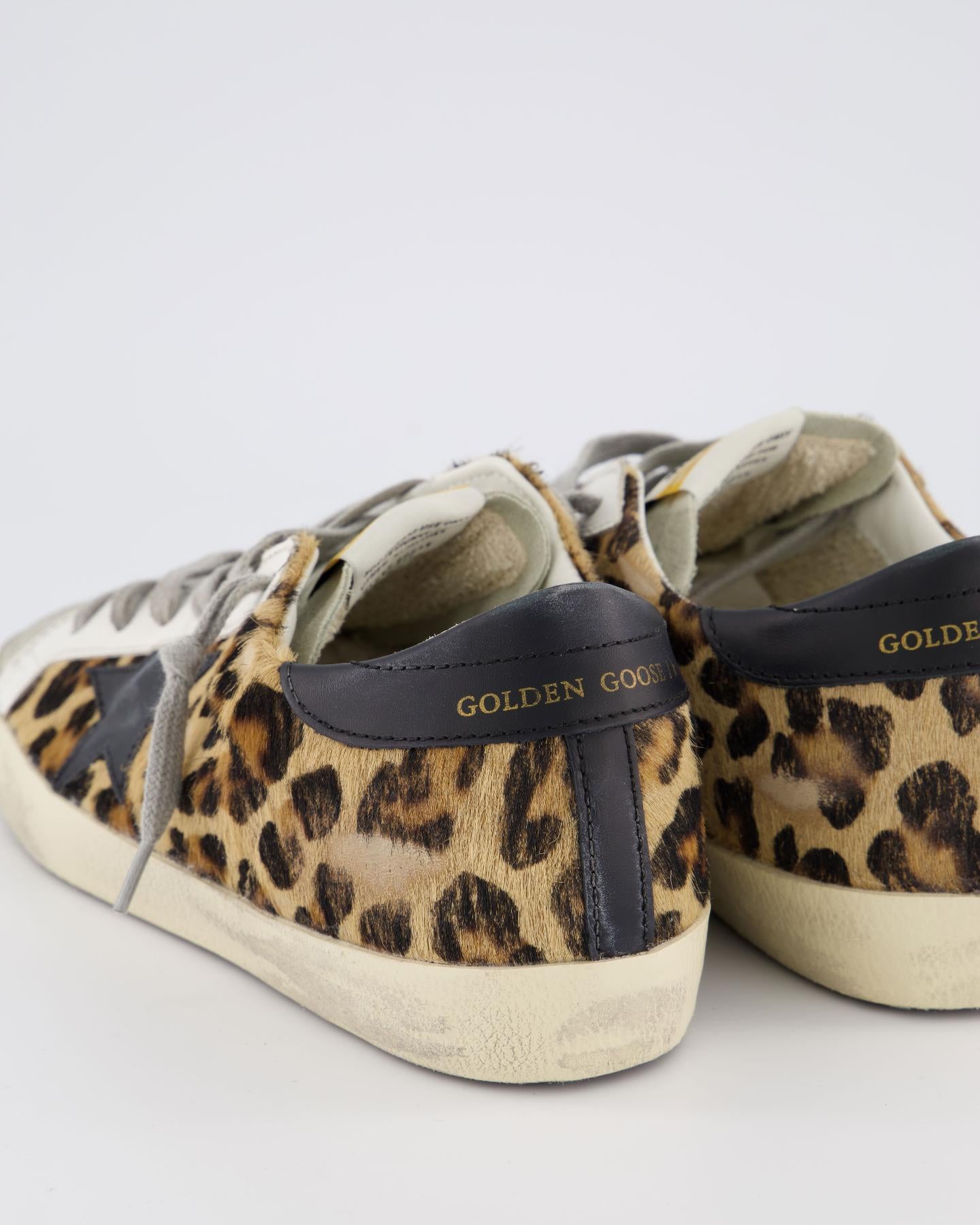 Dames Super-Star Sneaker Leopard
