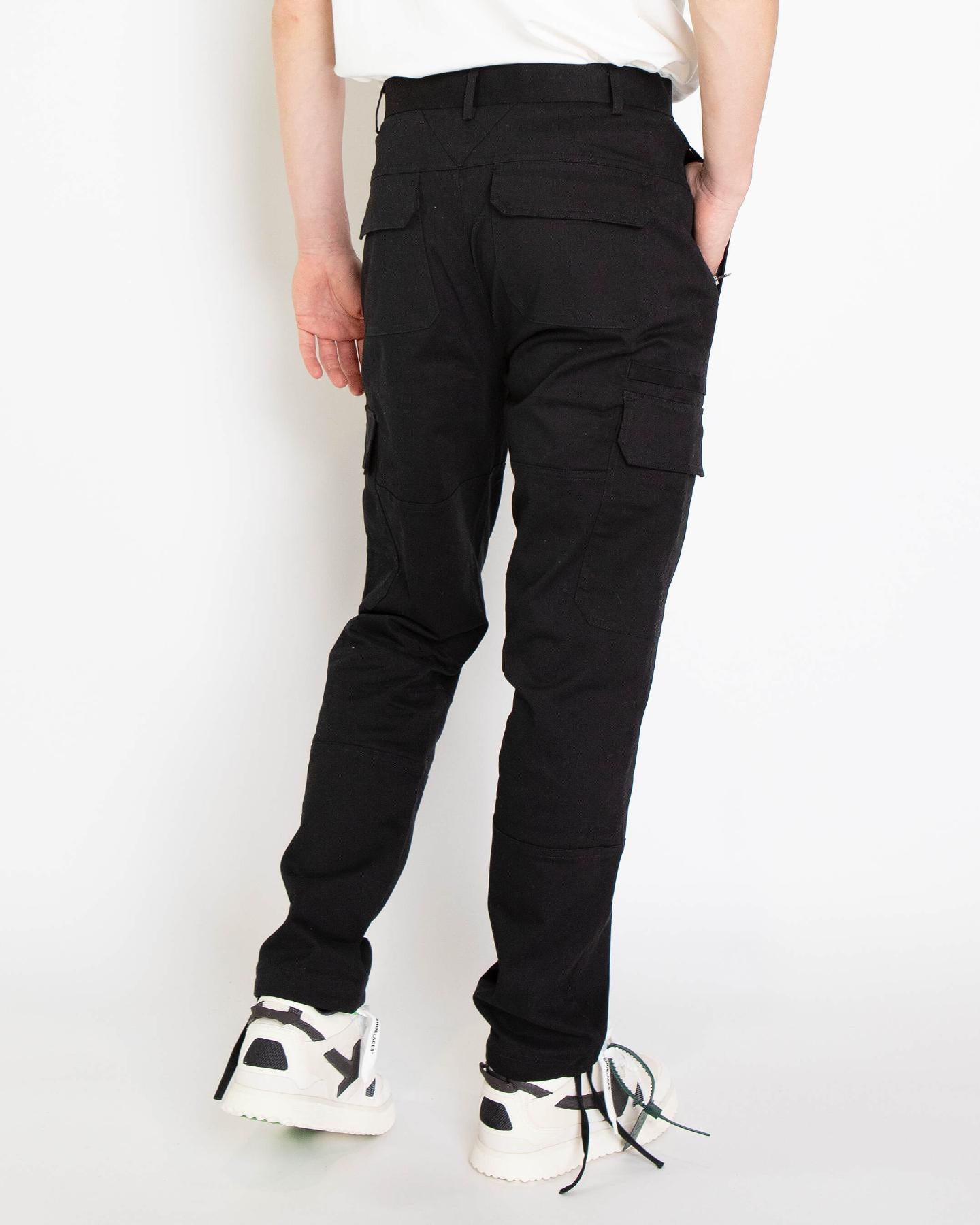 Heren Cargo Pant Zwart