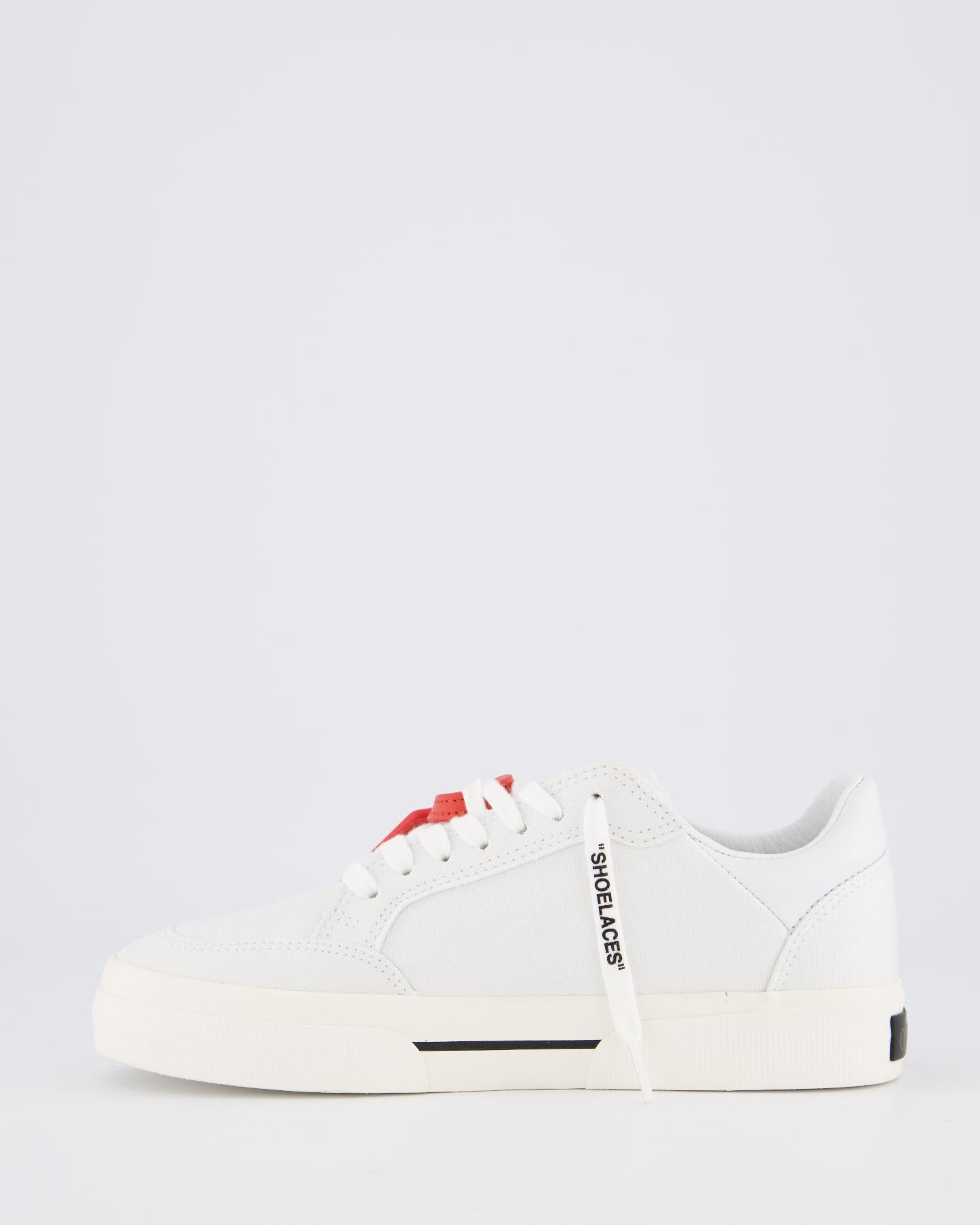 Dames New Low Vulcanized Canvas Wit