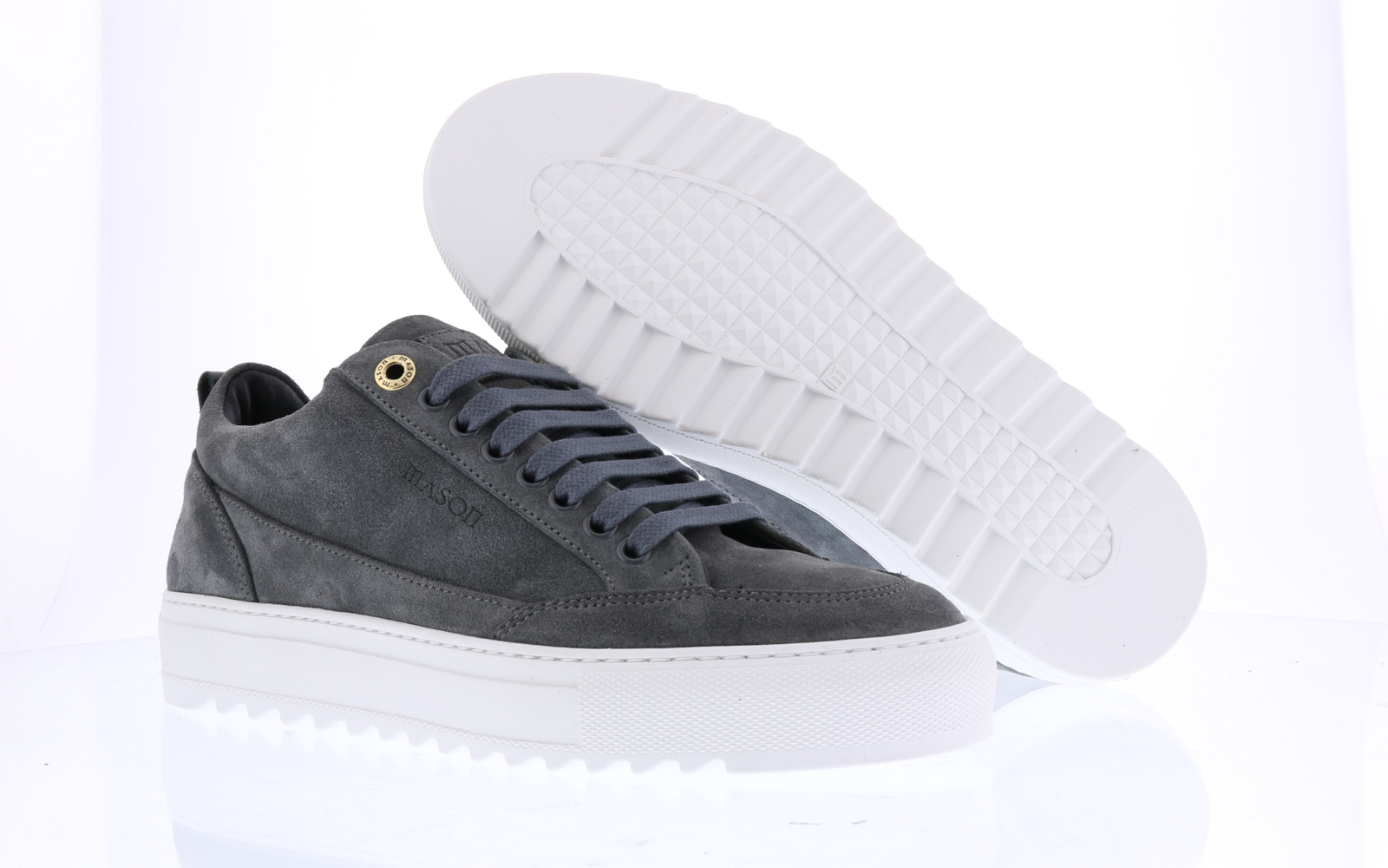 Eleganza.nl Dames, Heren Tia - Suede - Dark Grey