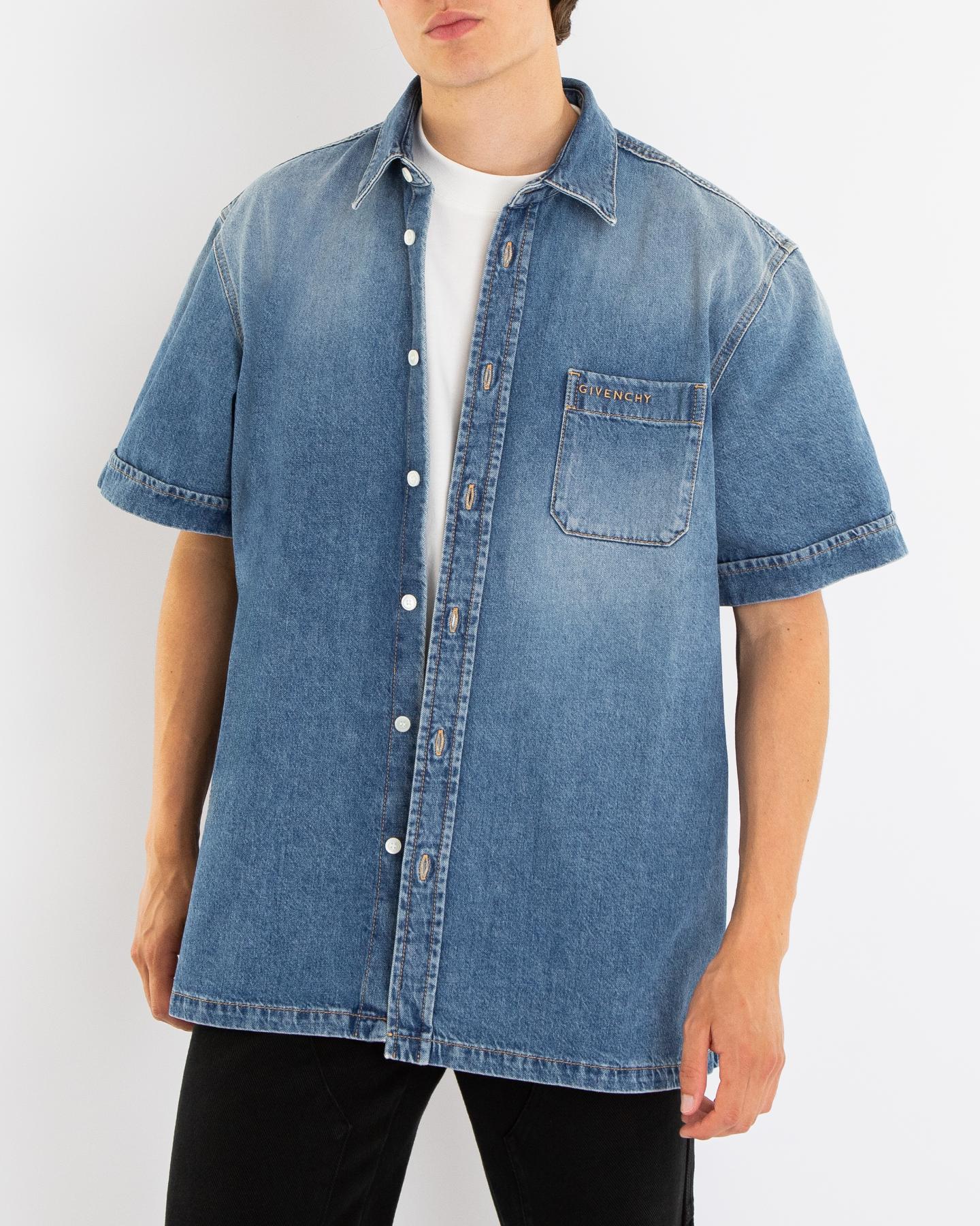 Heren Givenchy Shirt Blauw