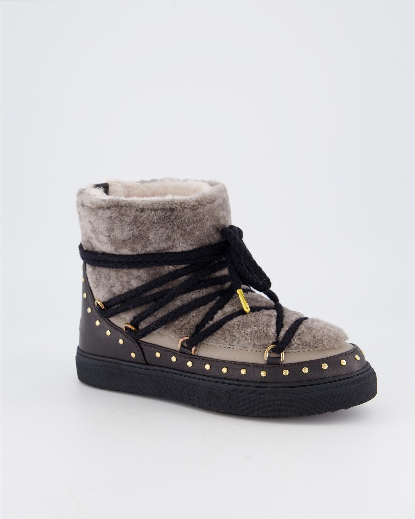 Dames Curly Rock Boot Grijs