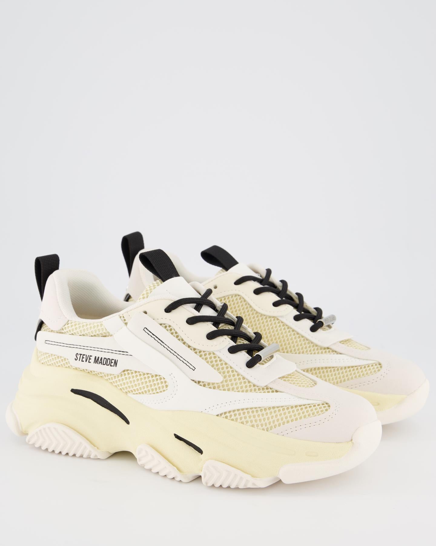 Dames Possession-E Sneaker Wit/Beige