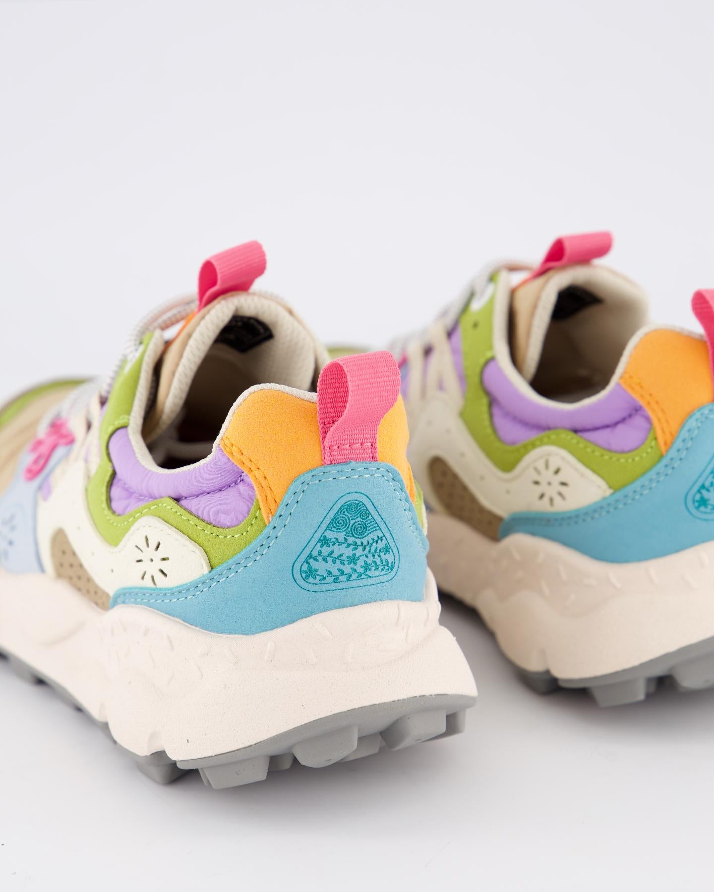 Dames Yamano 3 Sneaker Beige/Multi