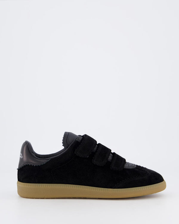 Dames Beth leren sneakers Zwart (2)