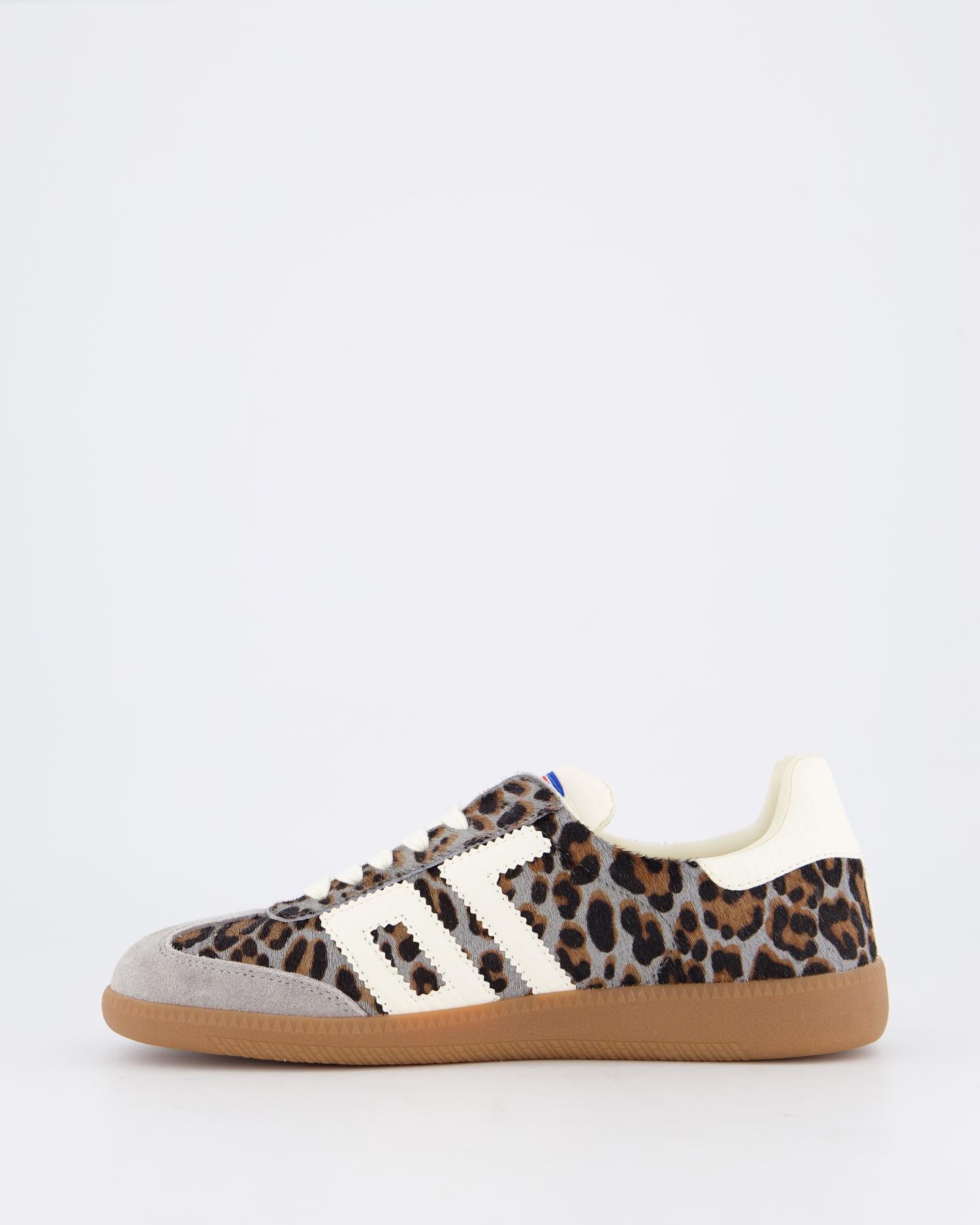 Dames Leopard Sneaker Blauw