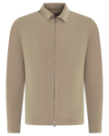 Herren Tech Stretch Overshirt Beige — huidige kleur
