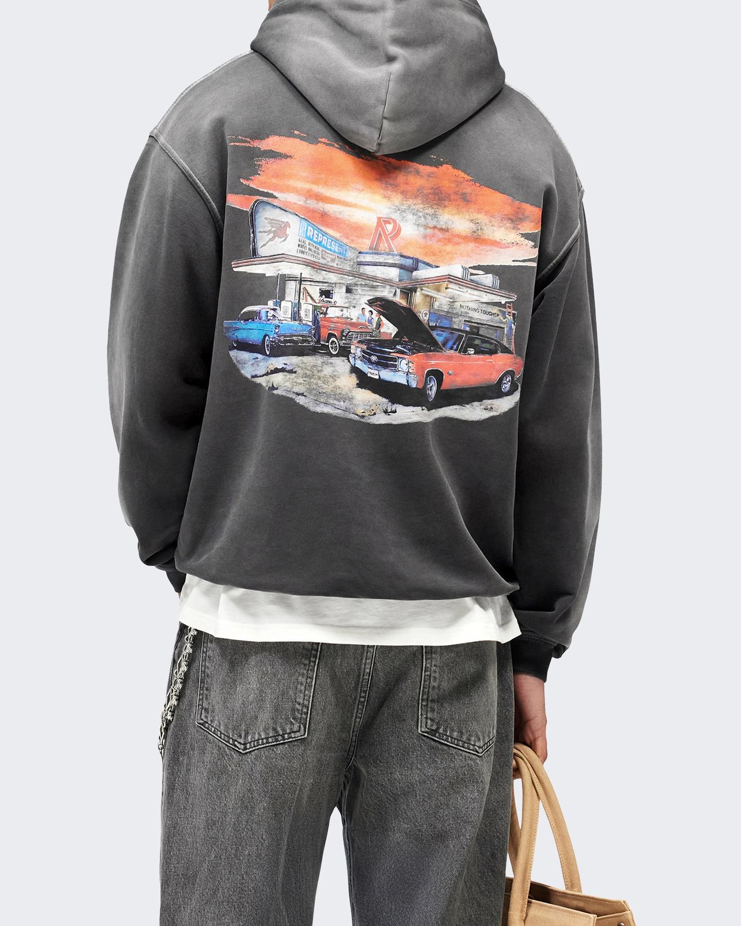 Heren 24 Hour Service Hoodie
