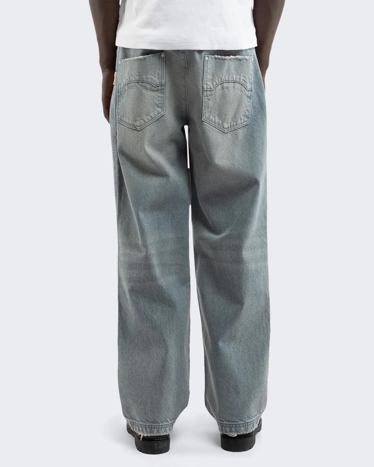 Heren Essential Straight Fit Denim