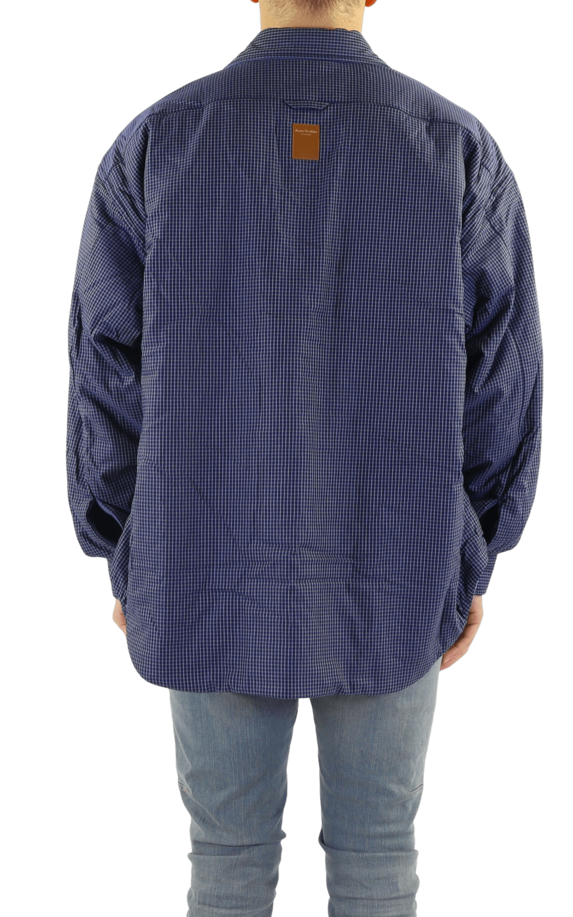 Heren Overshirt Blauw