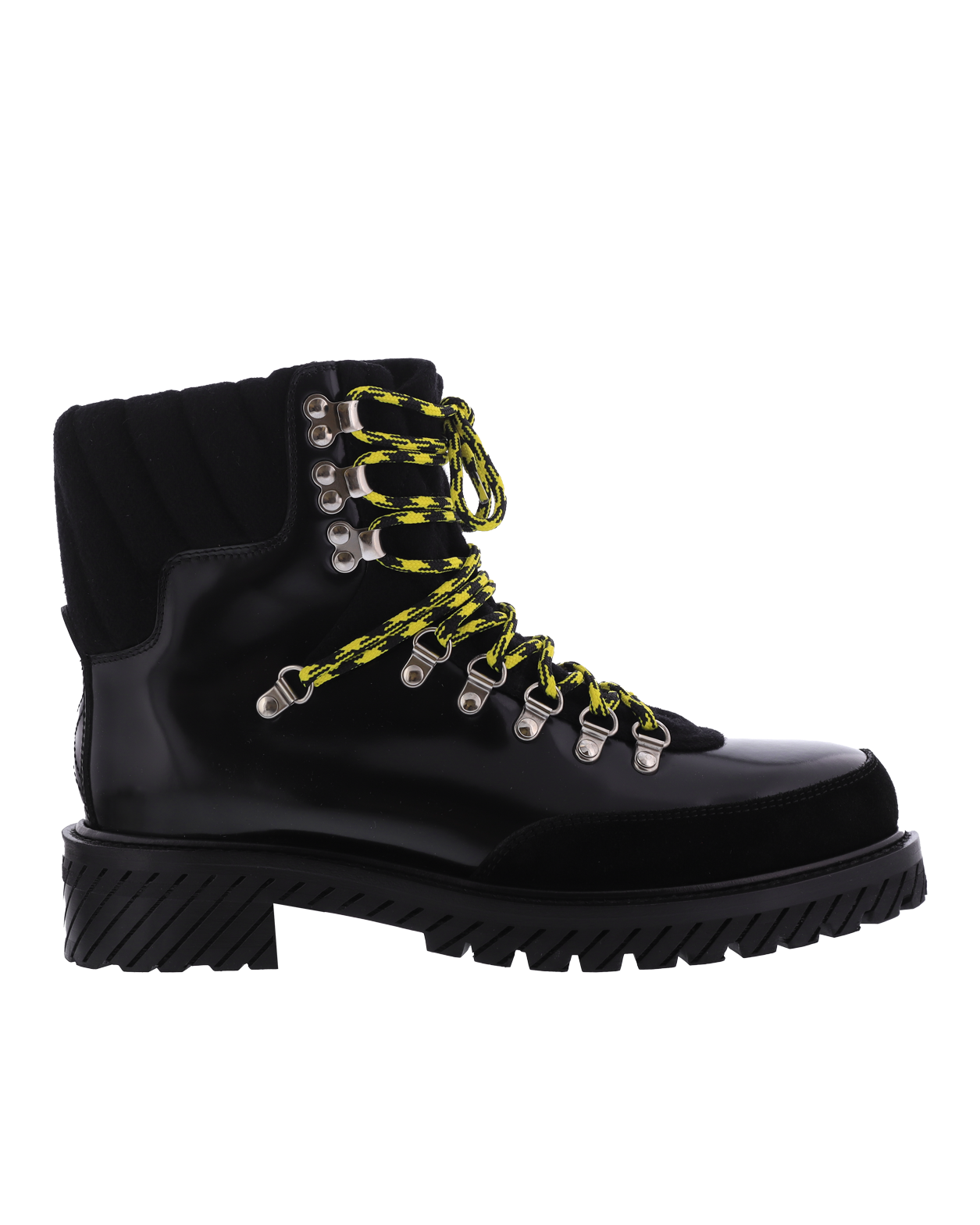 Heren Gstaad Lace Up Boot Zwart