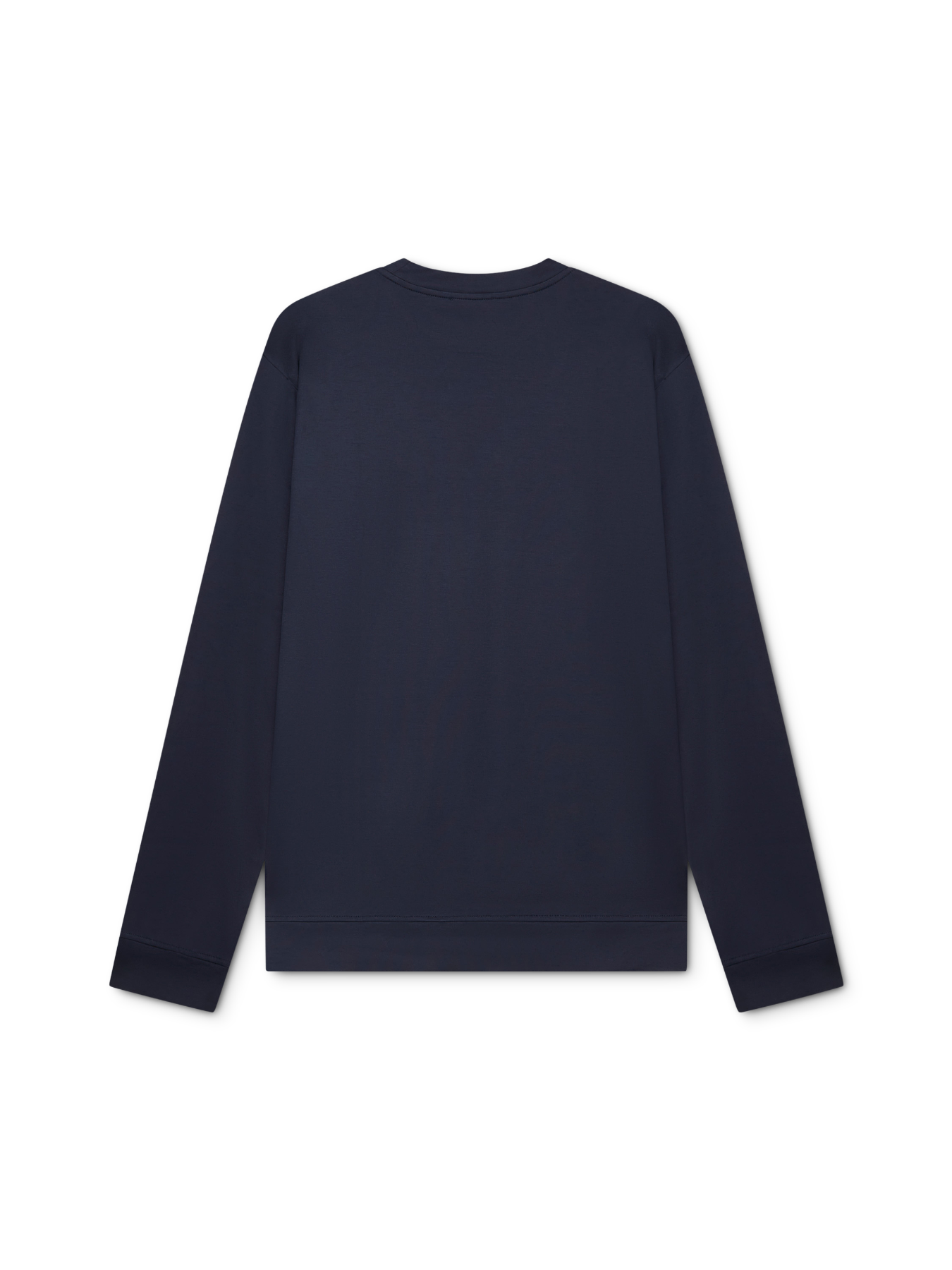 Heren Heavy Supima Sweater Blauw