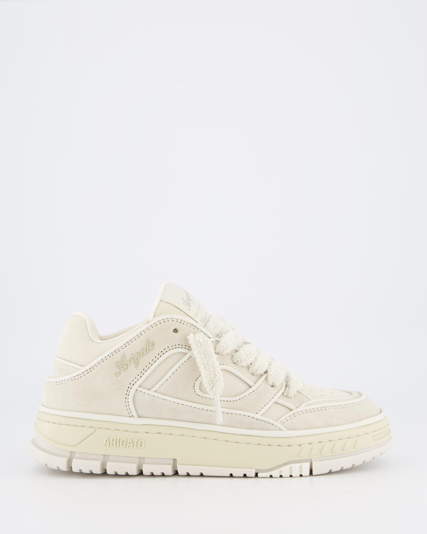 Dames Area Lo Piping Sneaker Beige