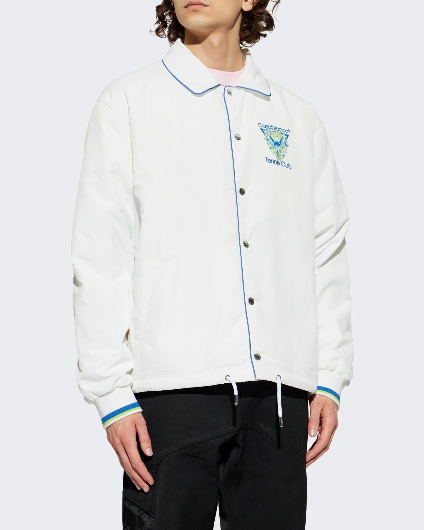Heren Printed Coach Jacket